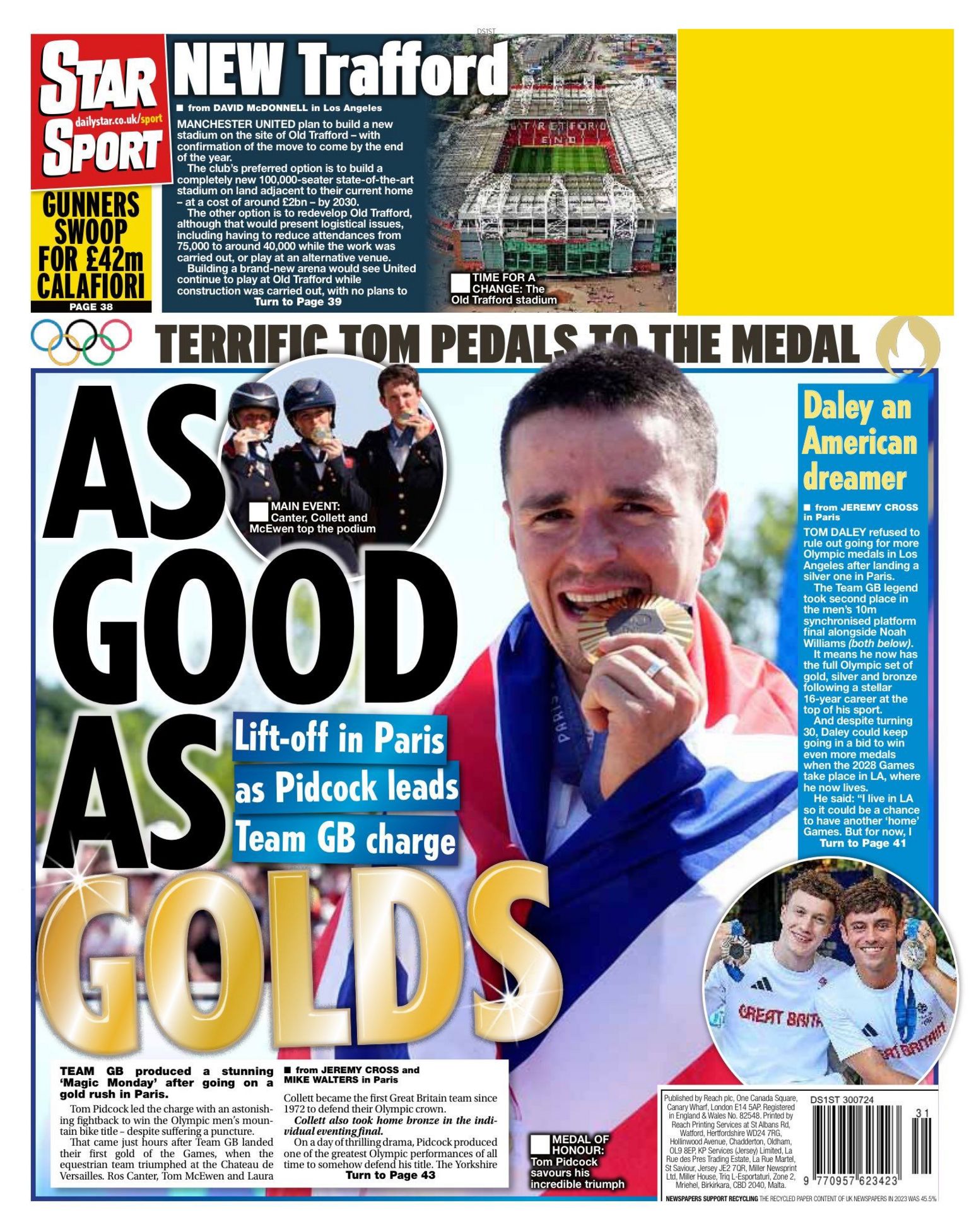 Star back page