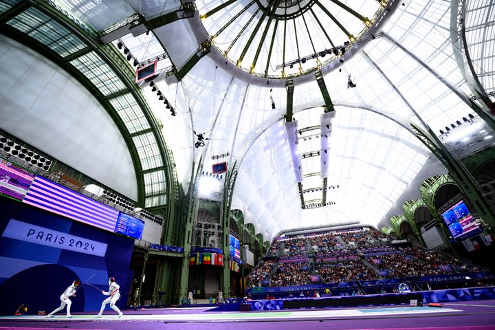 The Grand Palais.