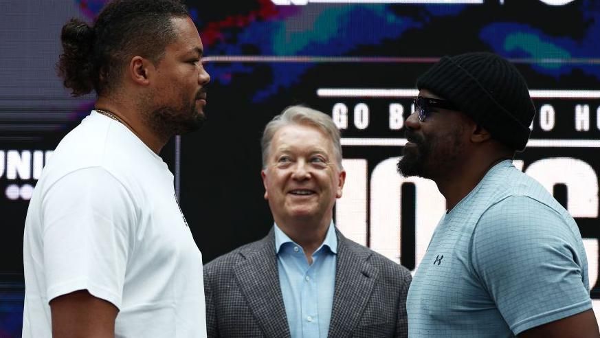 Joe Joyce and Derek Chisora go head-to-head with Frank Warren in the middle