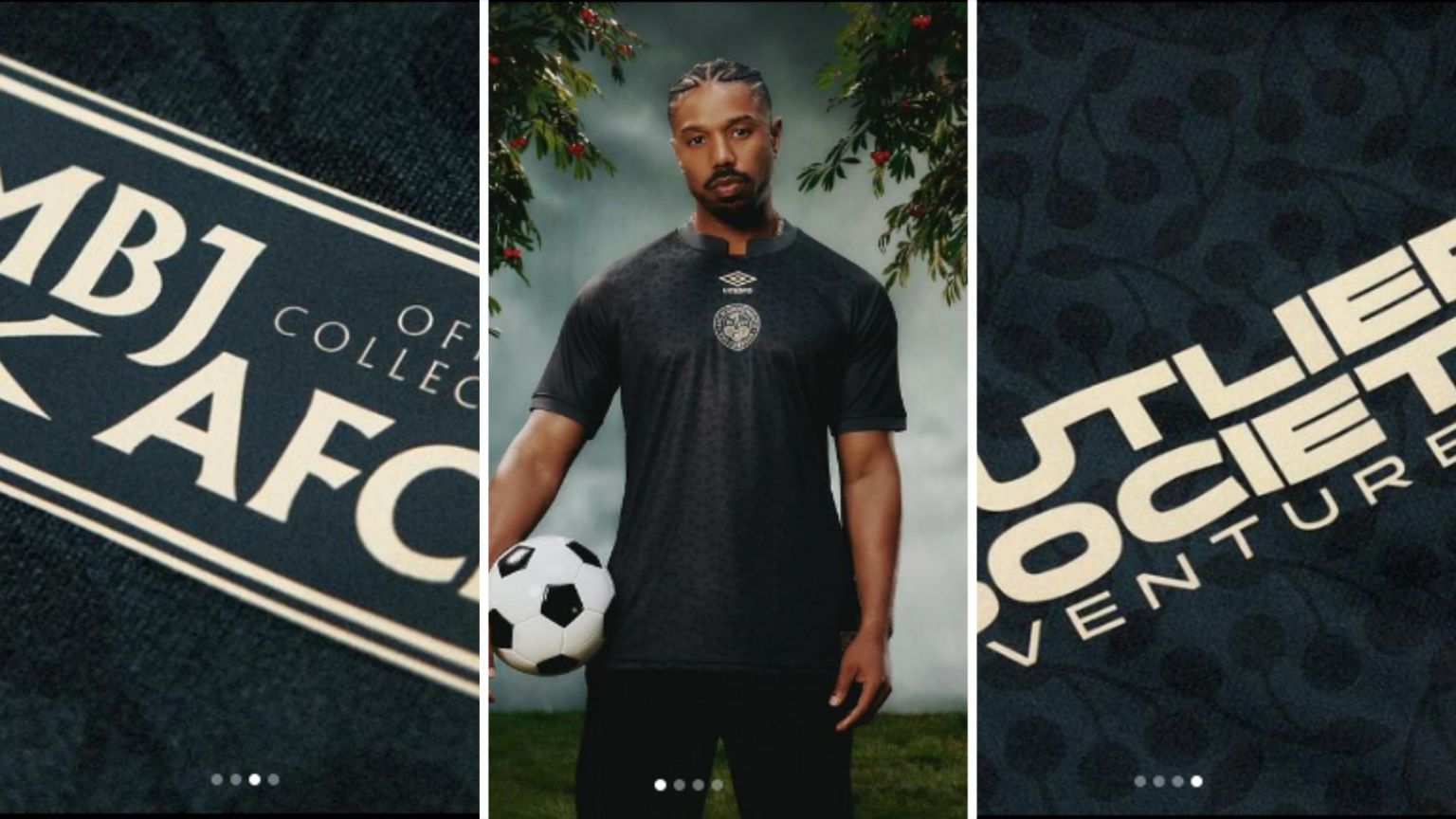 Michael B. Jordan models new special edition Bournemouth kit