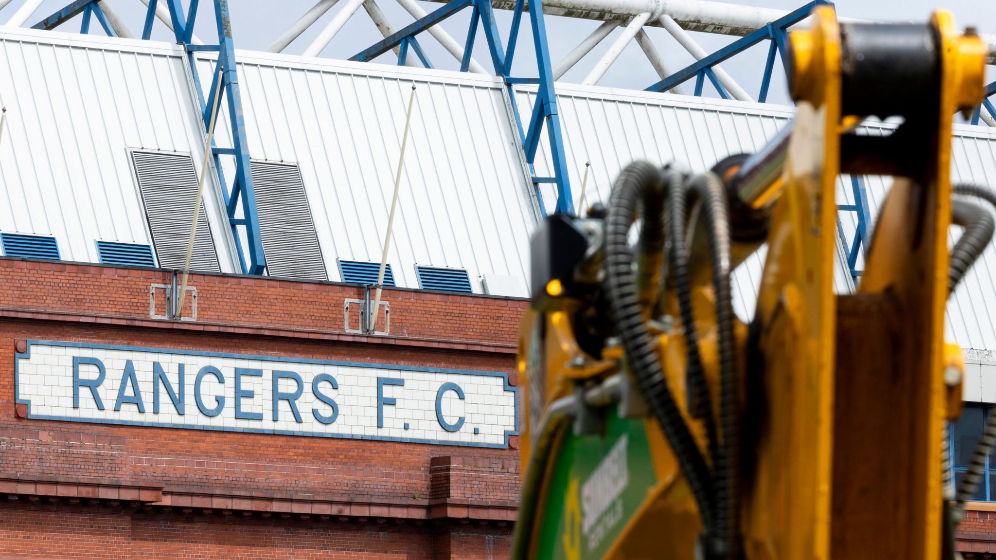 A general view of Rangers' Ibrox Stadium