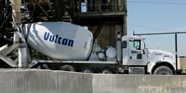 vulcan Materials construction truck