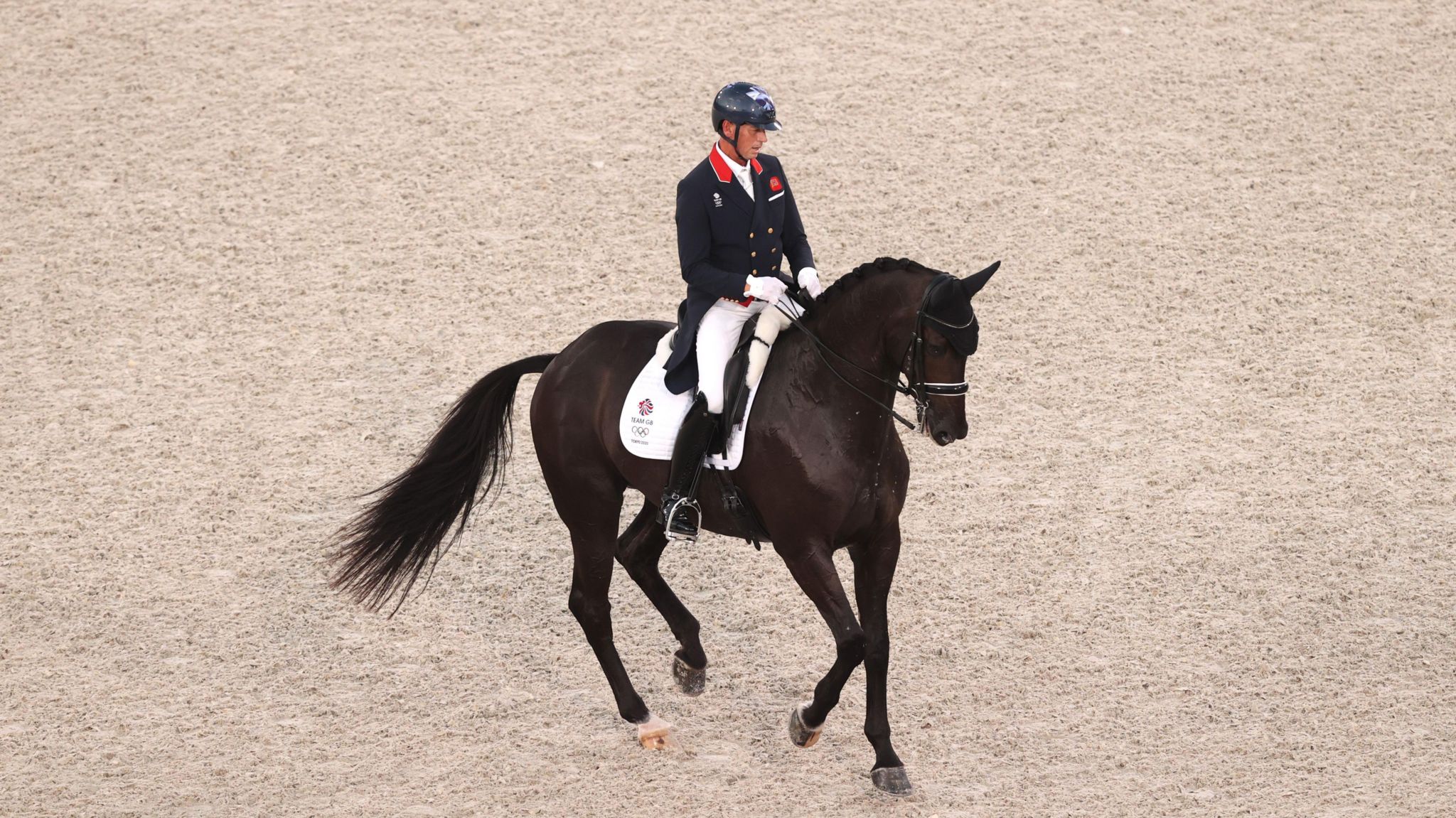 Carl Hester competes for Team GB at Tokyo 2020