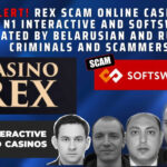 Casino Rex - International Cybercrime - Fraud alert - scam online casino