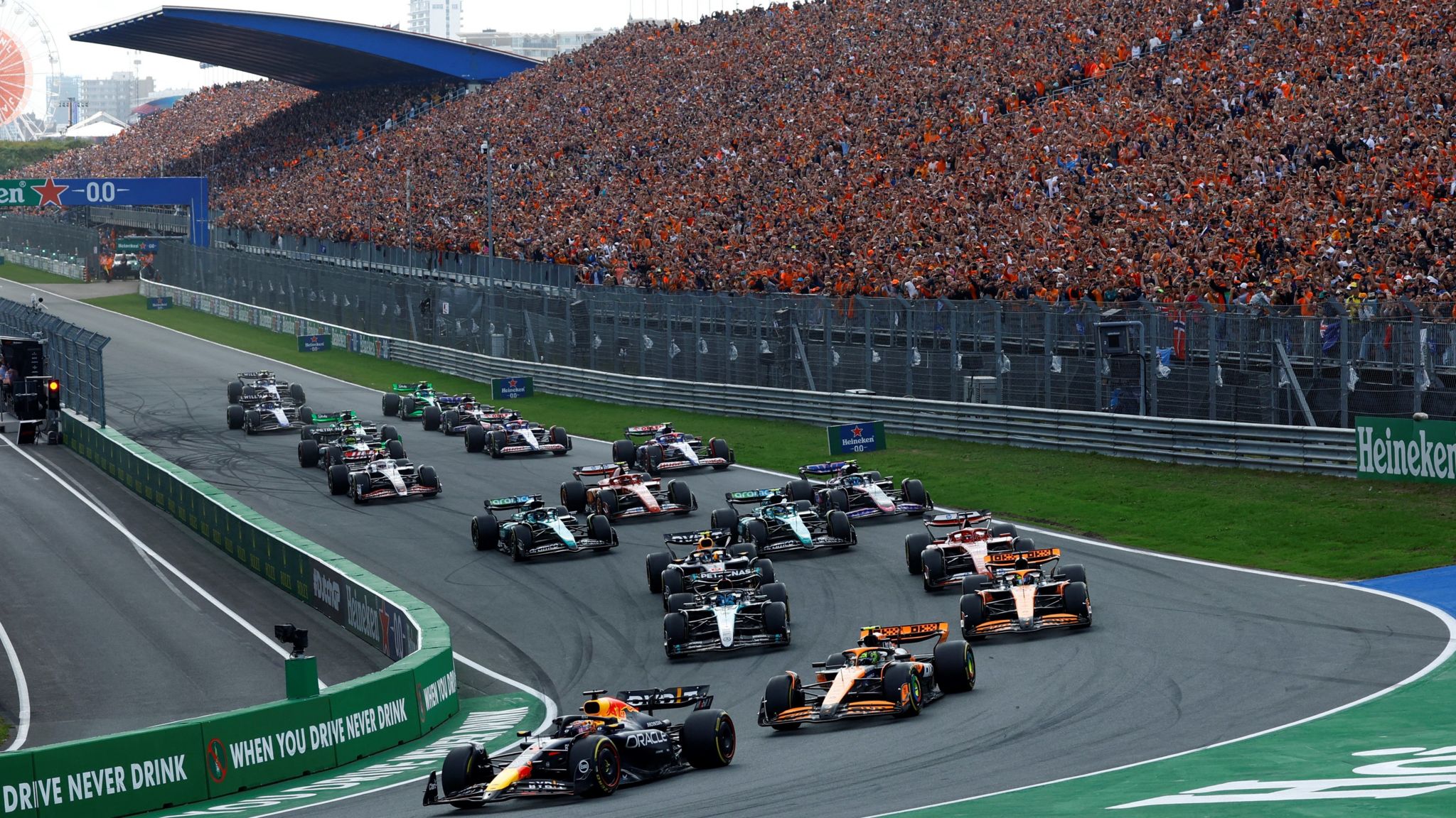 Dutch Grand Prix start