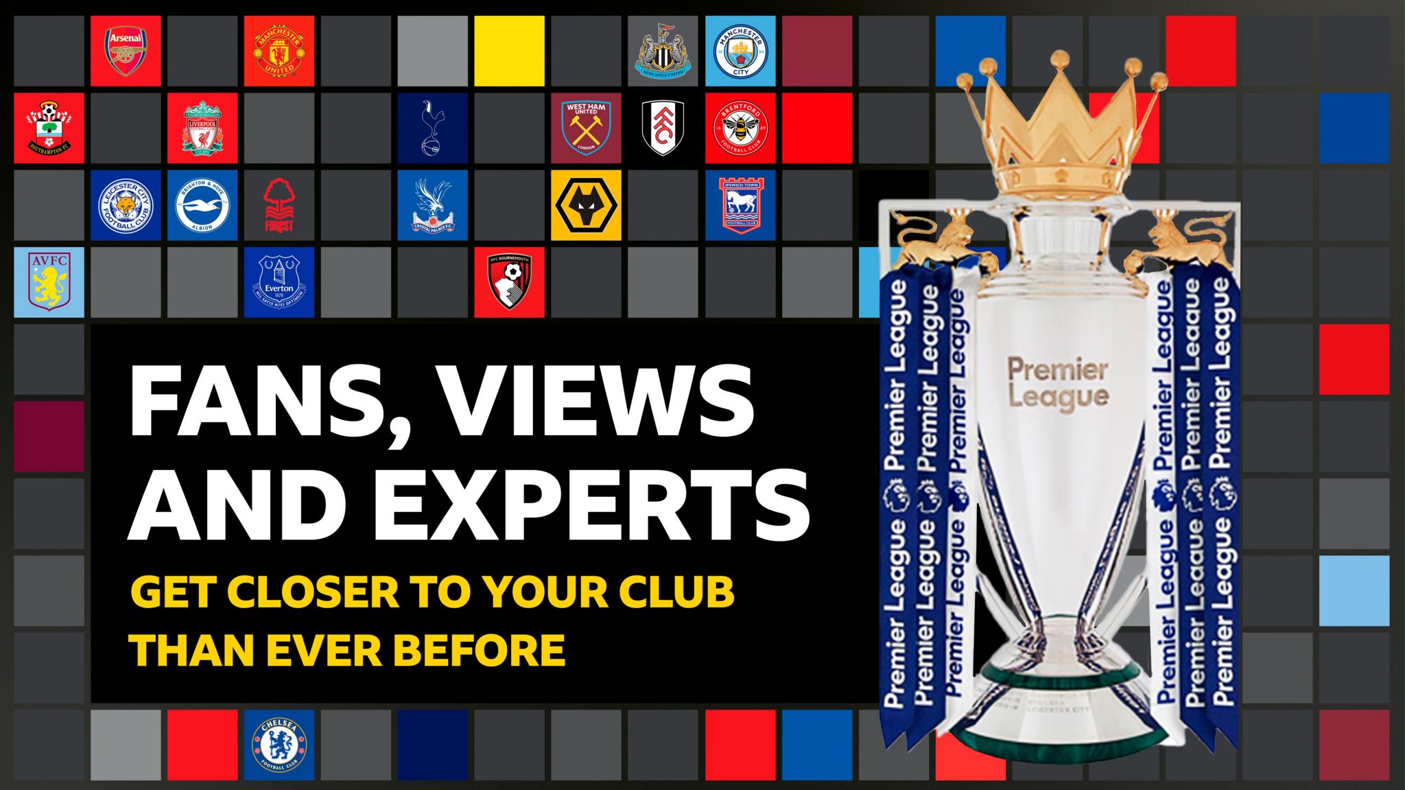 Get close to your Premier League club with BBC Sport graphic