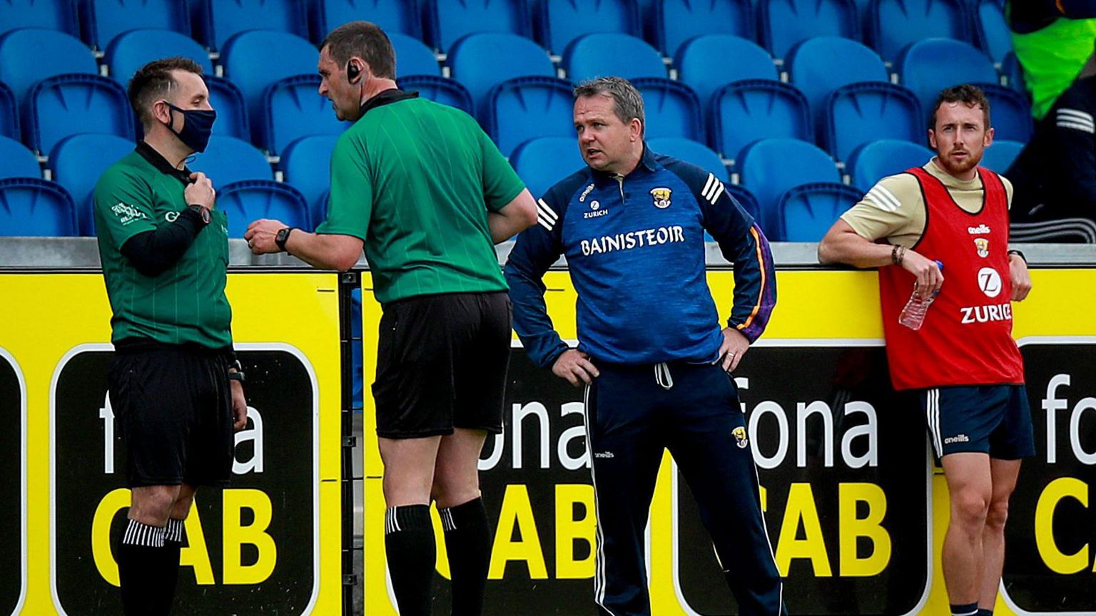 Davy Fitzgerald at Corrigan Park