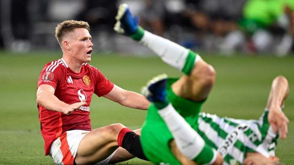 Manchester United midfielder Scott McTominay