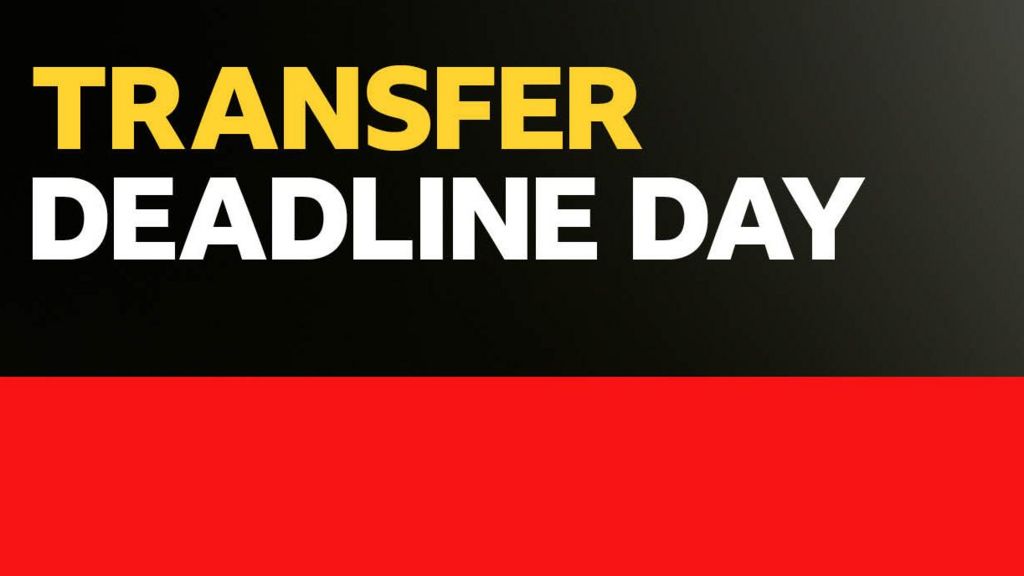 Transfer deadline day graphic