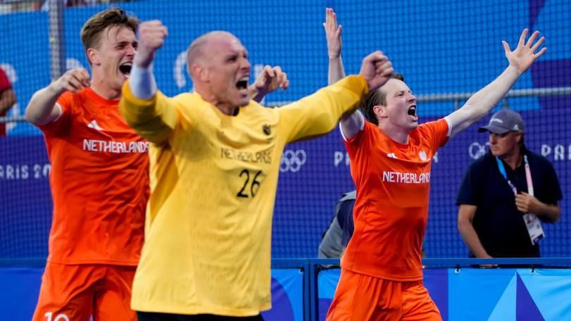 Netherlands celebrate