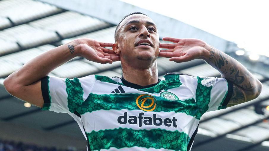 Adam Idah spent the second half of last season at Celtic