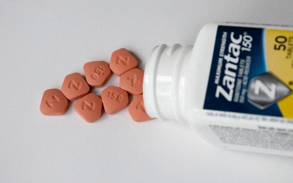 Zantac heartburn pills have been discontinued by GSK