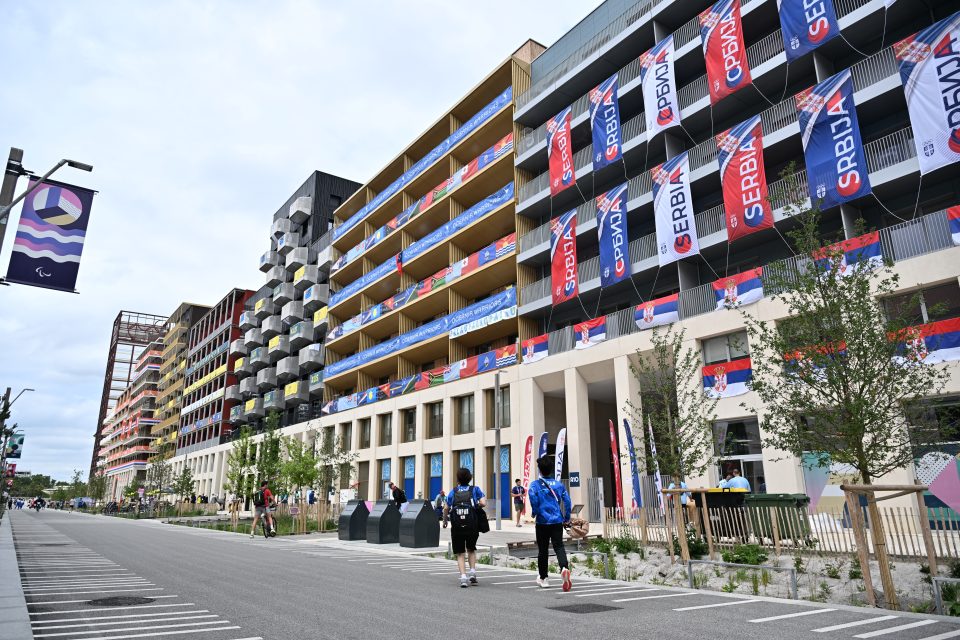 The Olympic Village in Paris