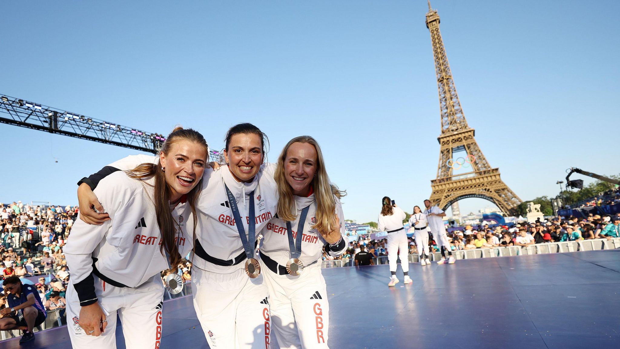 Rebecca Shorten, Rowan McKeller and Heidi Long