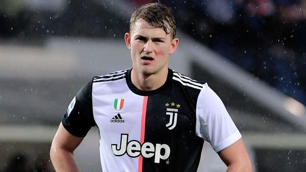 Matthijs de Ligt playing for Juventus