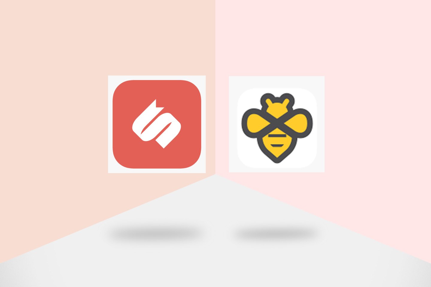 Photo showing the stickK and Beeminder apps