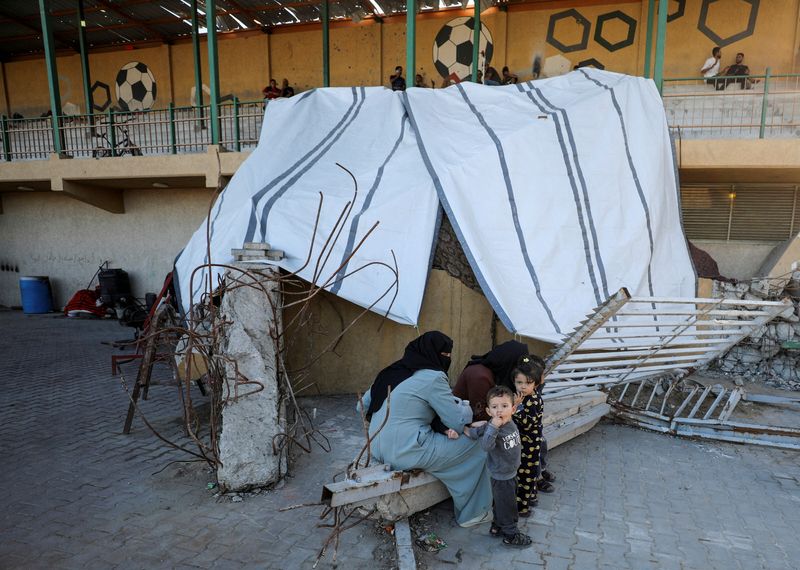 © Reuters. Gaza City October 12, 2024. REUTERS/Dawoud Abu Alkas