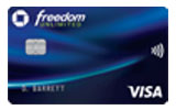 The Chase Freedom Unlimited card.