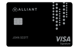 The Alliant Cashback Visa® Signature Card.