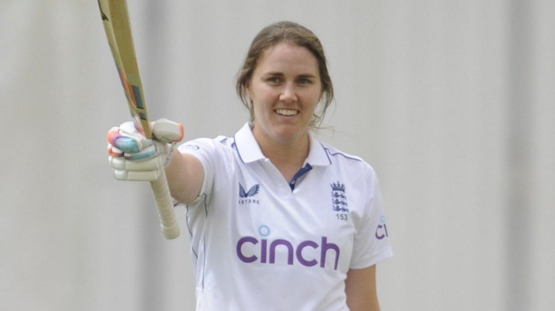 Nat Sciver-Brunt celebrates her century