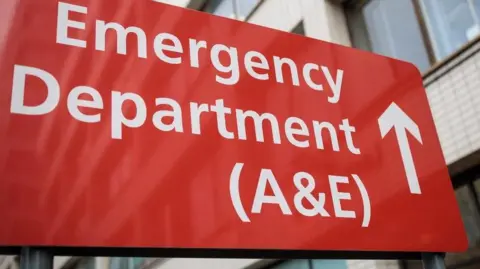 Getty Images A&E sign