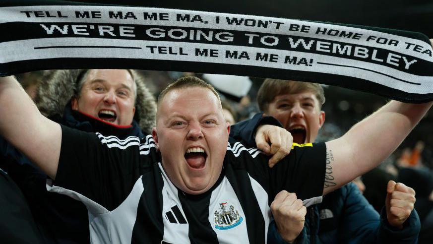 Newcastle's fans are heading back to Wembley hoping they can end a 56-year wait for silverware