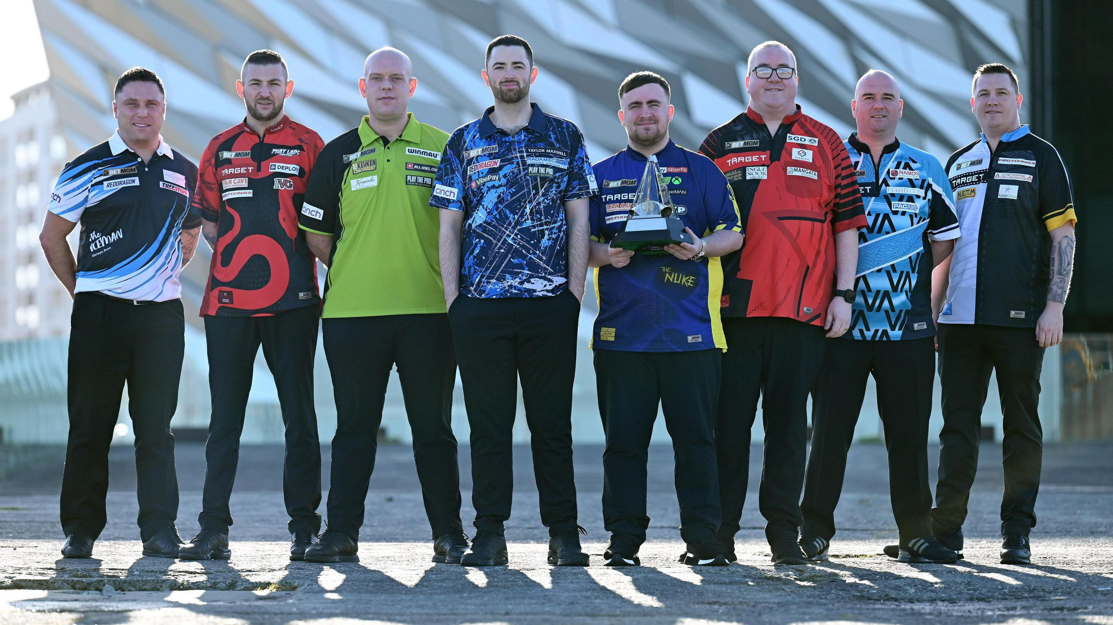 The line up for the Premier League Darts in 2025