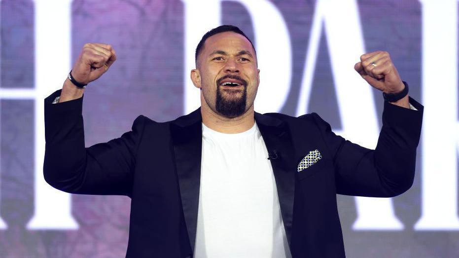 Joseph Parker at Thursday's news conference